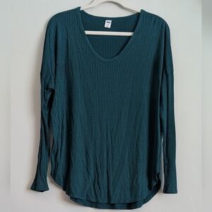 Old Navy Deep Teal Long Sleeve Top